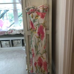 Carmen Marc Valvo Signature strapless gown